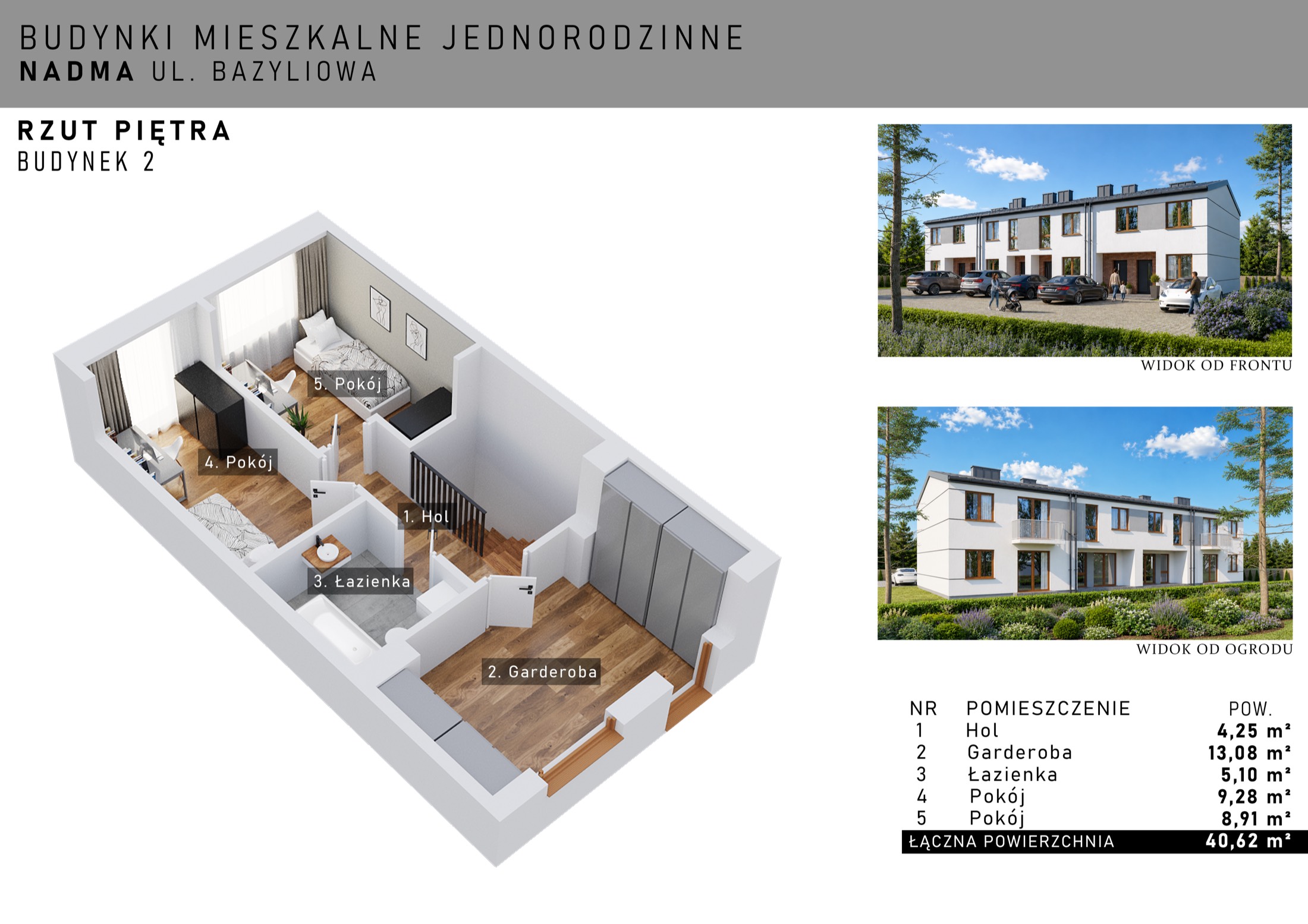Bazyliowa Etap 2 – rzut piętra (bud. 2)